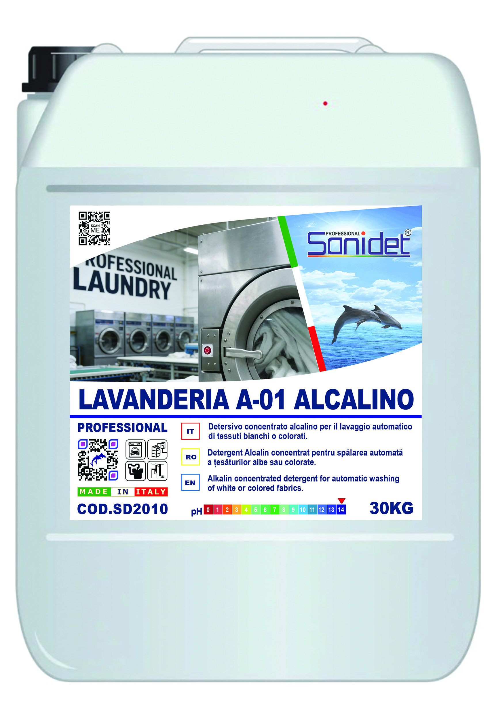LAVANDERIA A 01 ALCALINO - 25 KG
